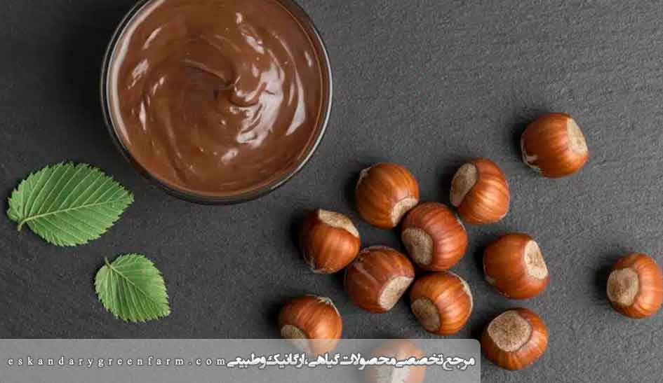 خواص و فواید کره فندق ، خرید و قیمت کره فندق مزرعه سبز اسکندری