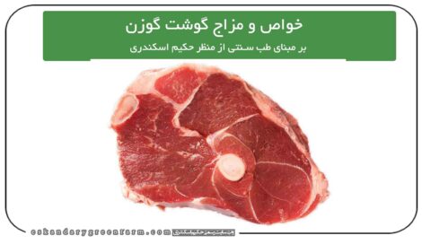 خواص و مزاج گوشت گوزن در طب سنتی