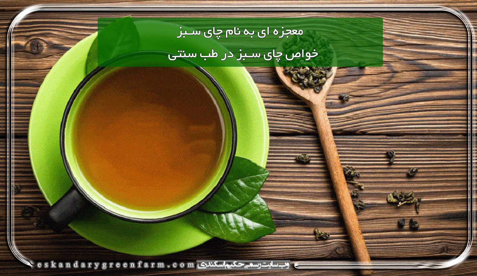 معجزه ای به نام چای سبز ، خواص چای سبز در طب سنتی