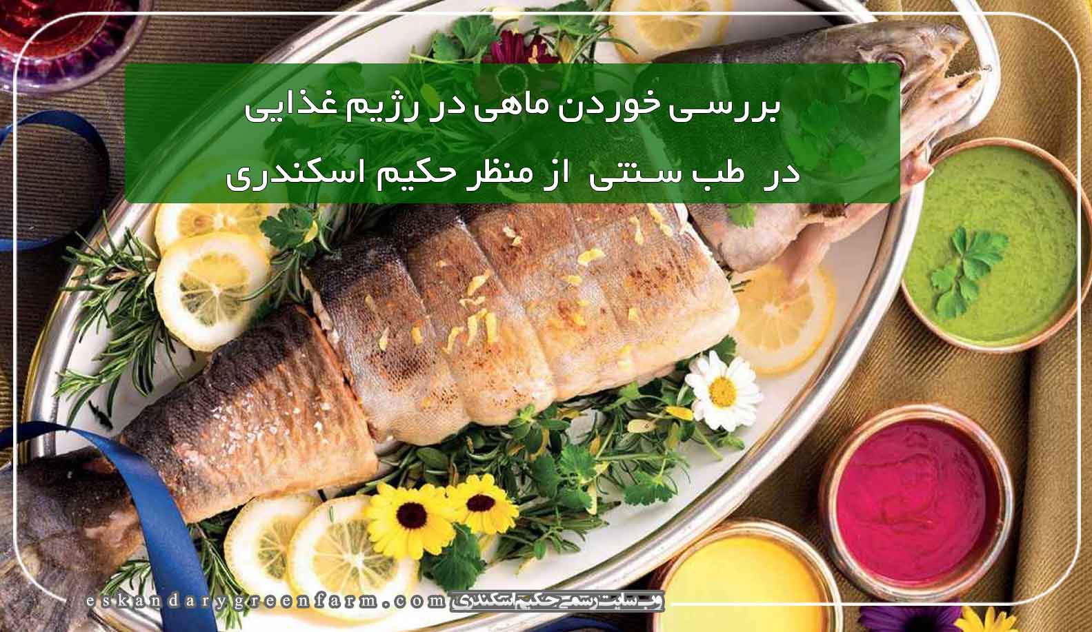 بررسی خوردن ماهی در رژیم غذایی در طب سنتی